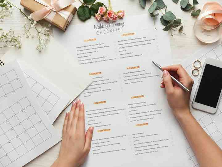 What are the steps to Planning a Wedding?
